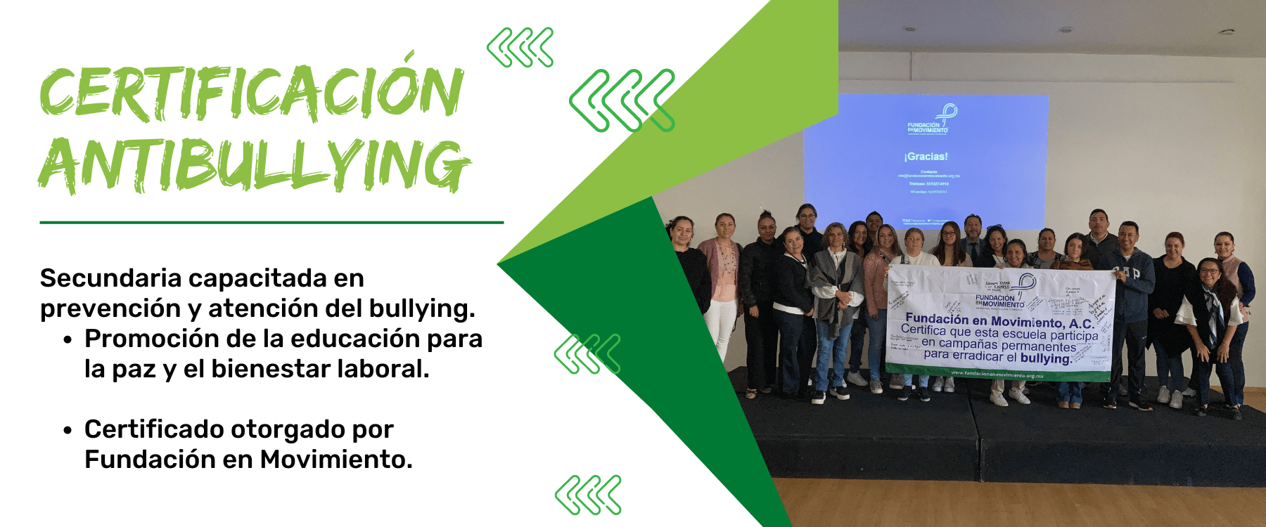 certificación antibullying